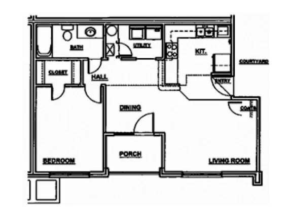 Studio floor plan