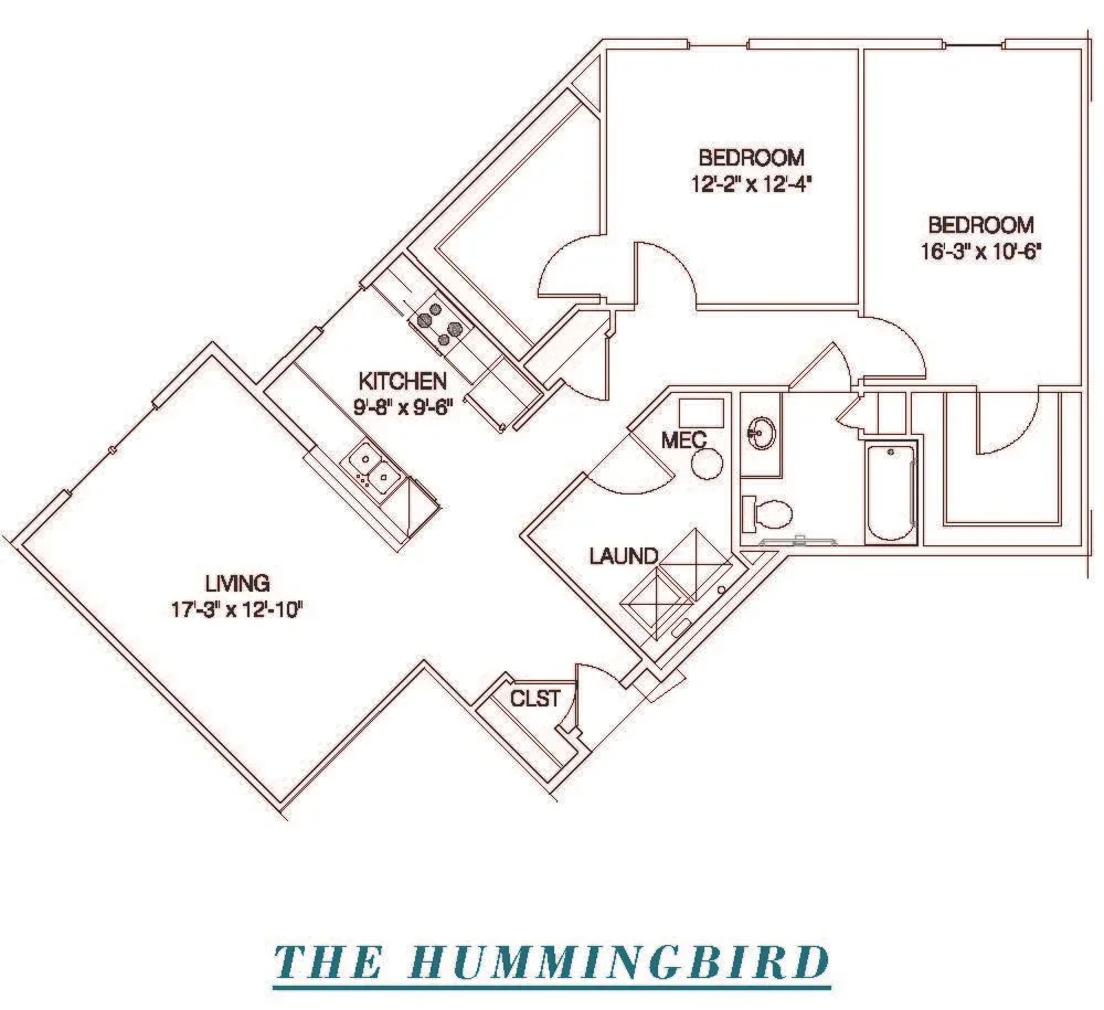 Hummingbird floor plan