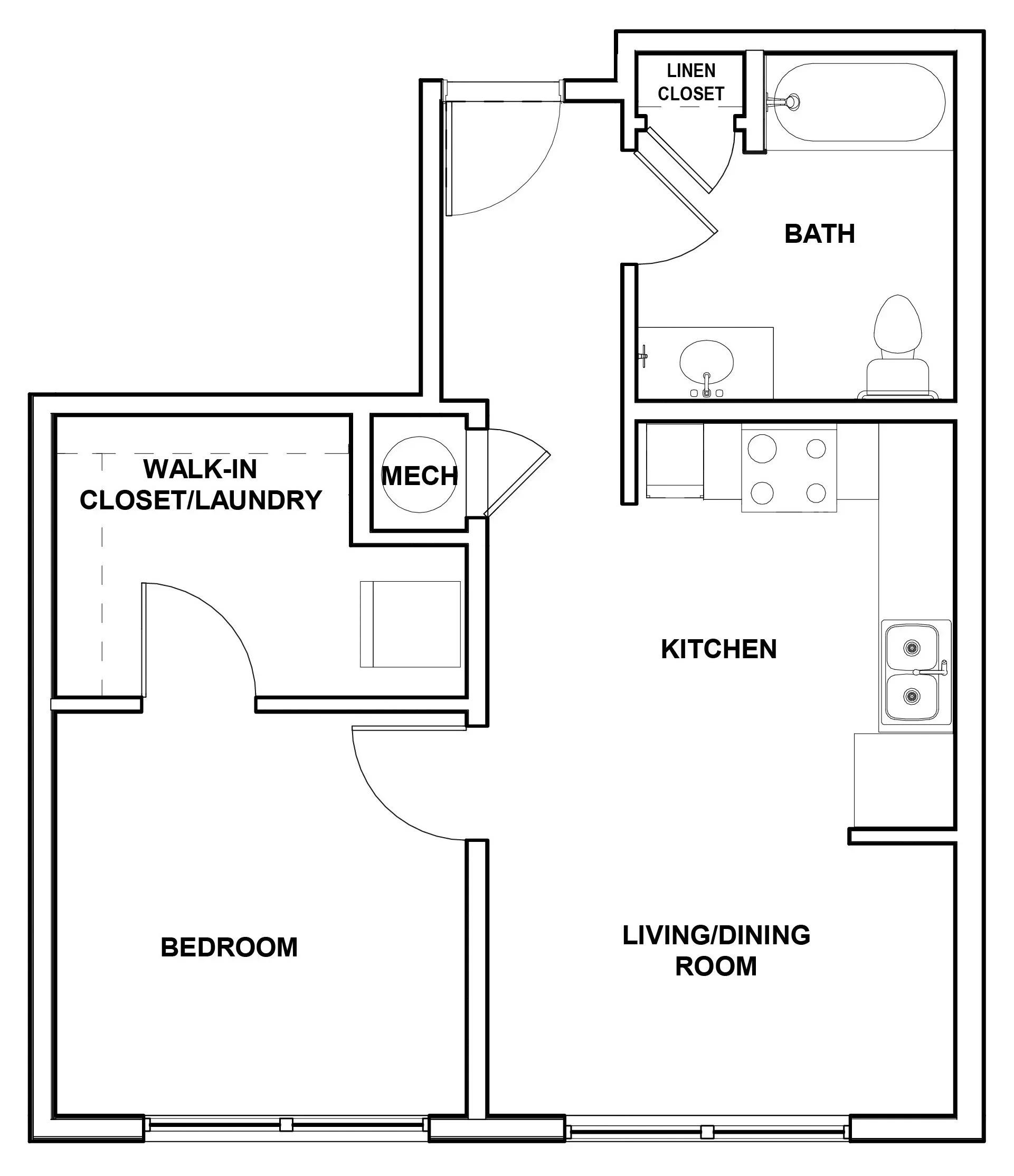 Ash floor plan, Fireclay I