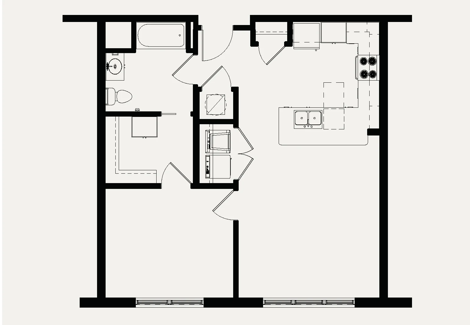 The Plaza I floor plan