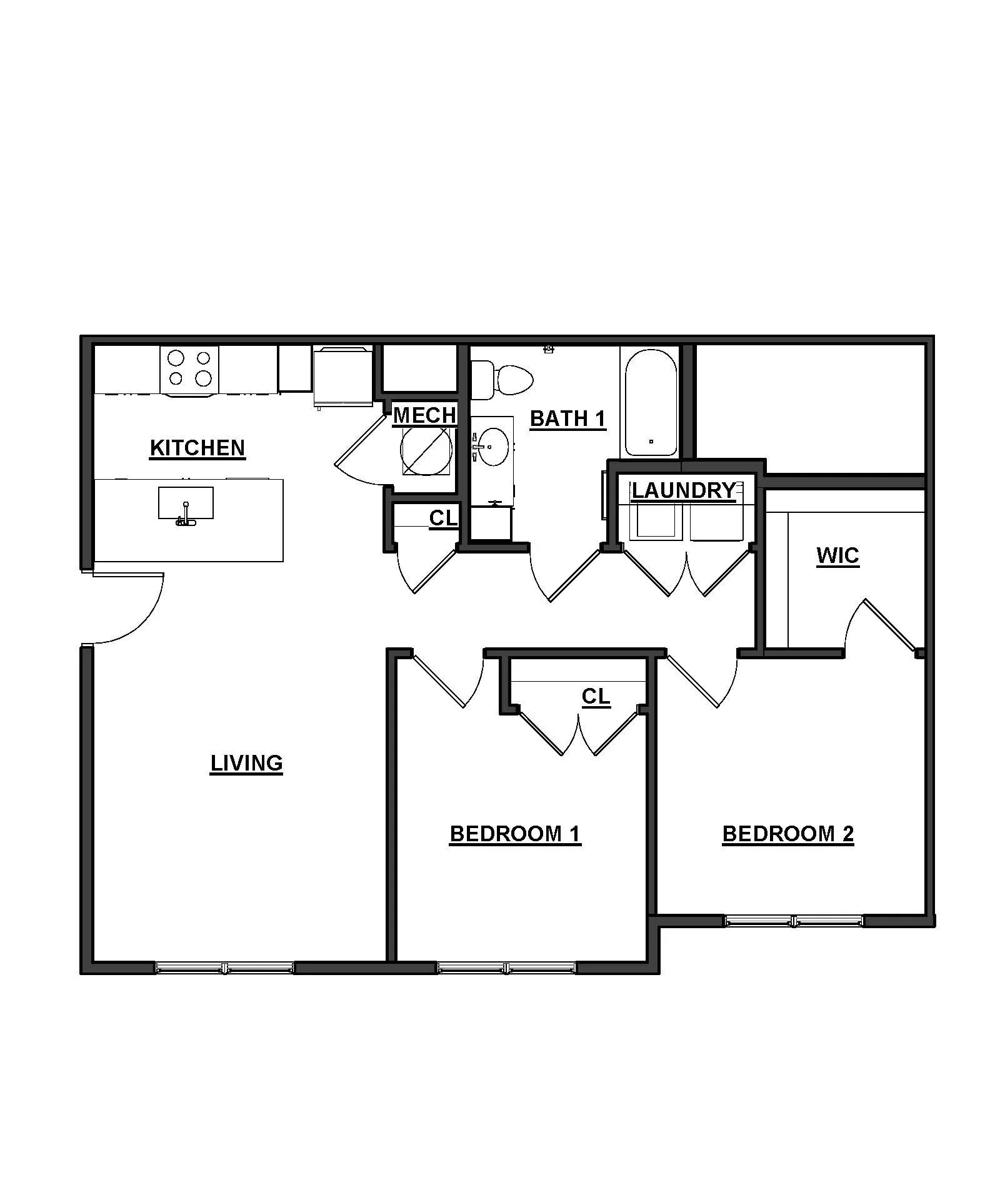 Boone floor plan diagram