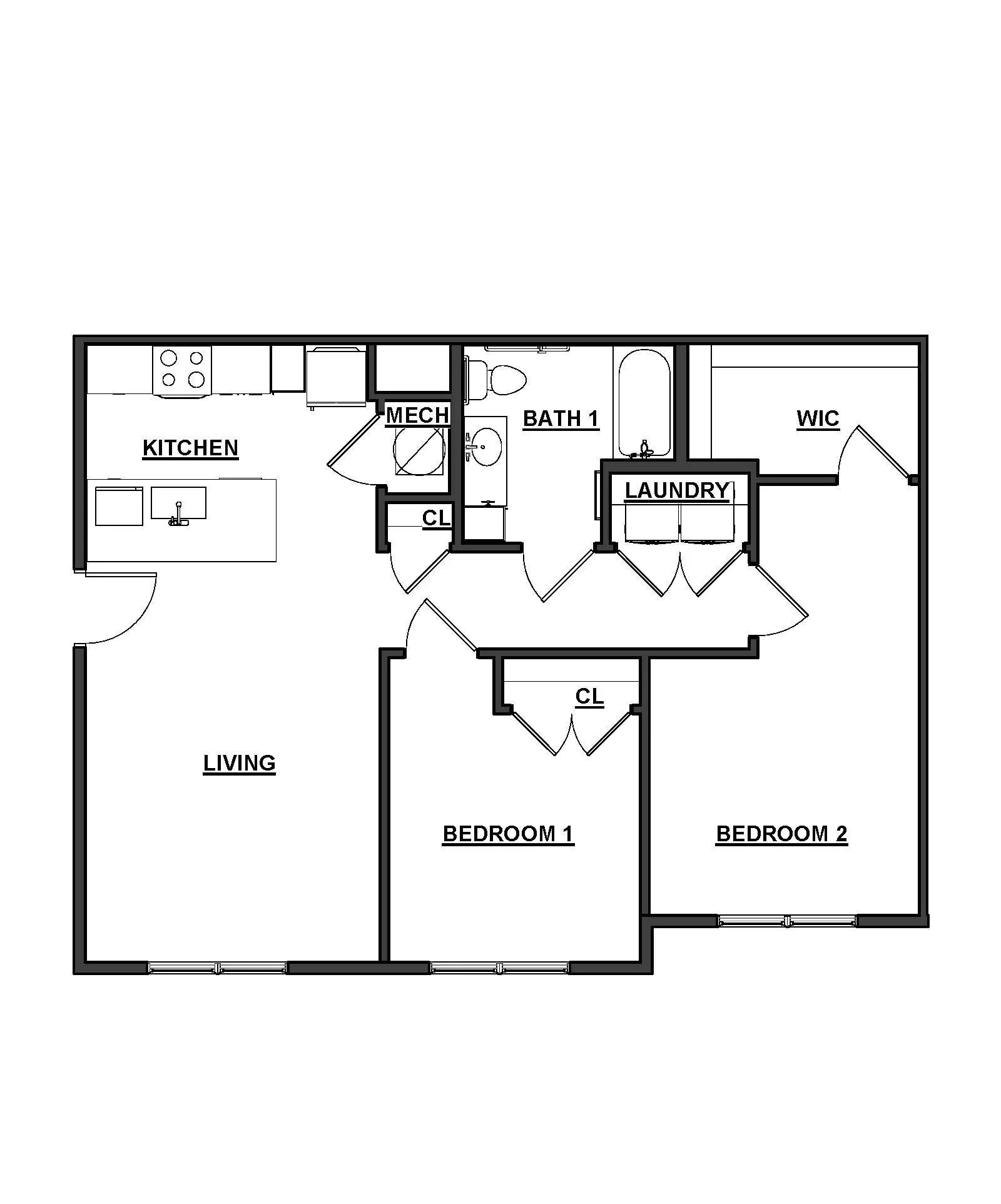 Sutter floor plan diagram