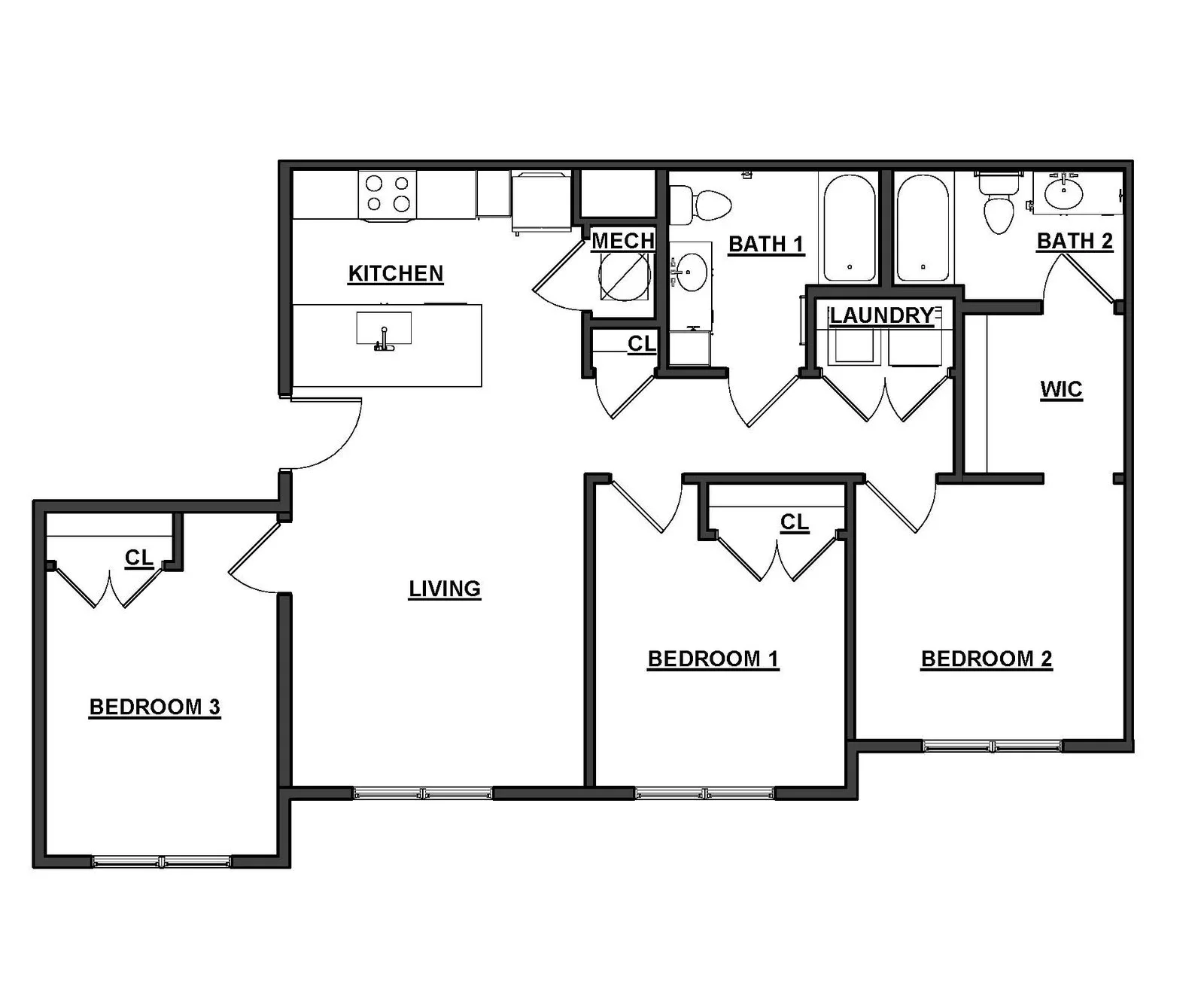 Spencer floor plan diagram