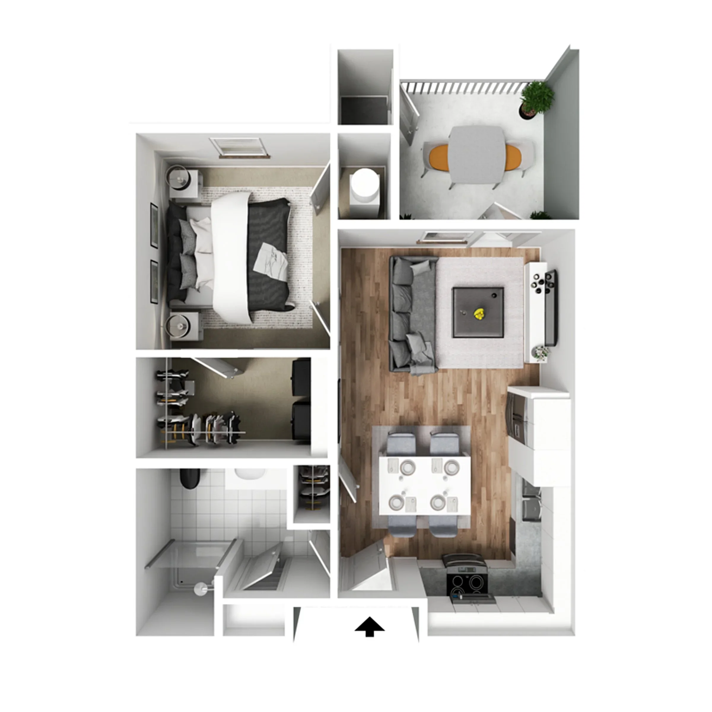 Arches floor plan