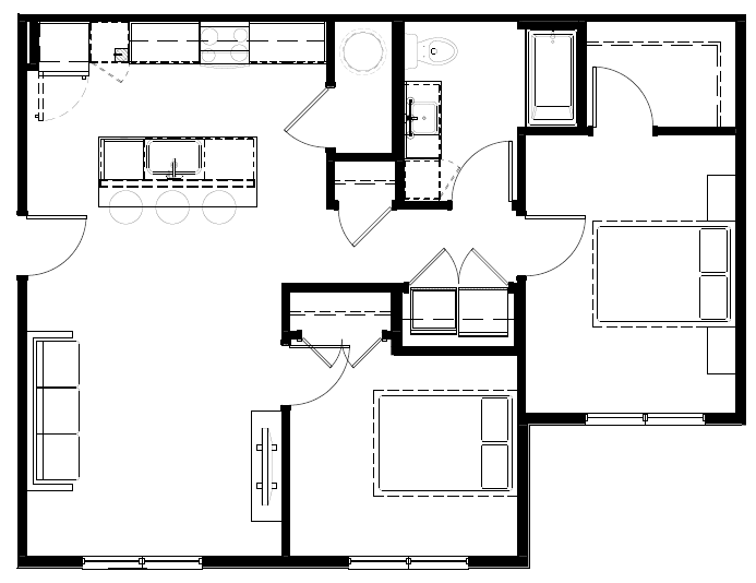 The Rapid floor plan