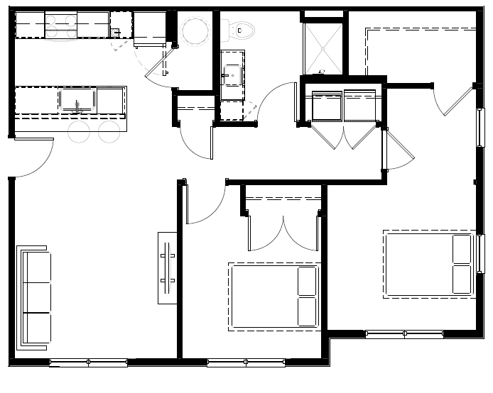 The Ripple floor plan