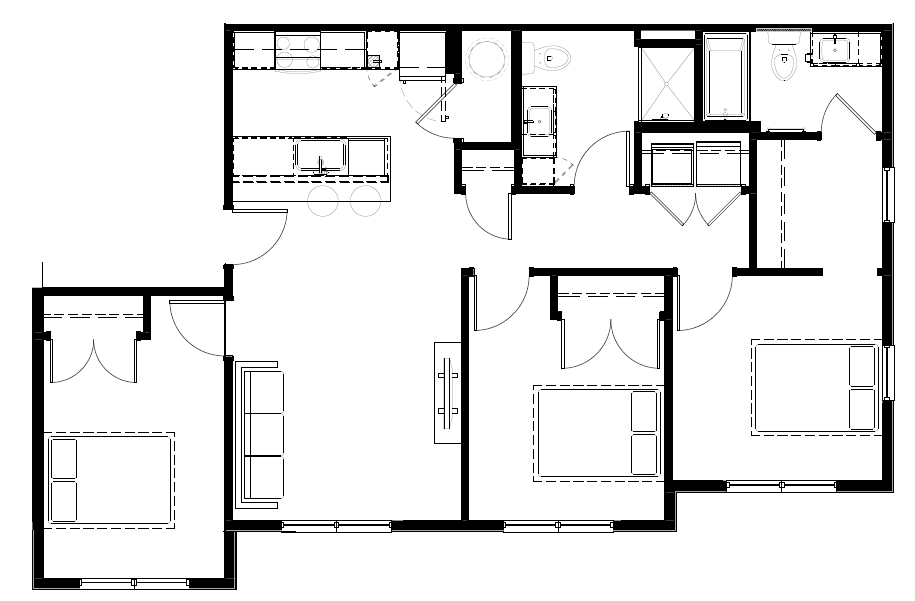 The Wave floor plan