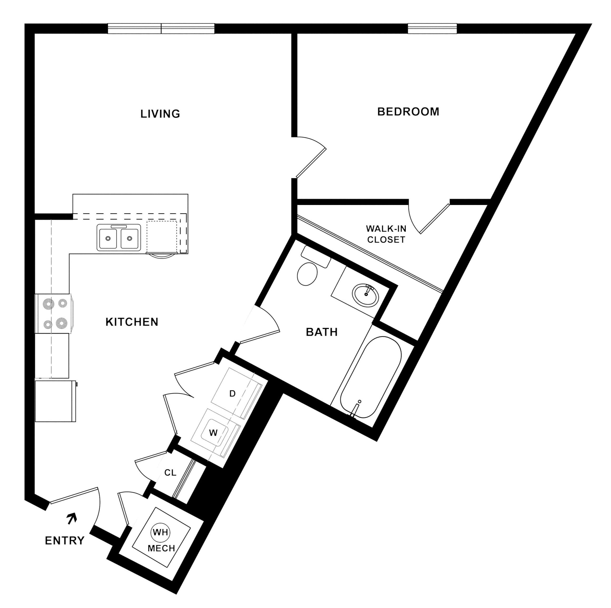 Bubinga floor plan