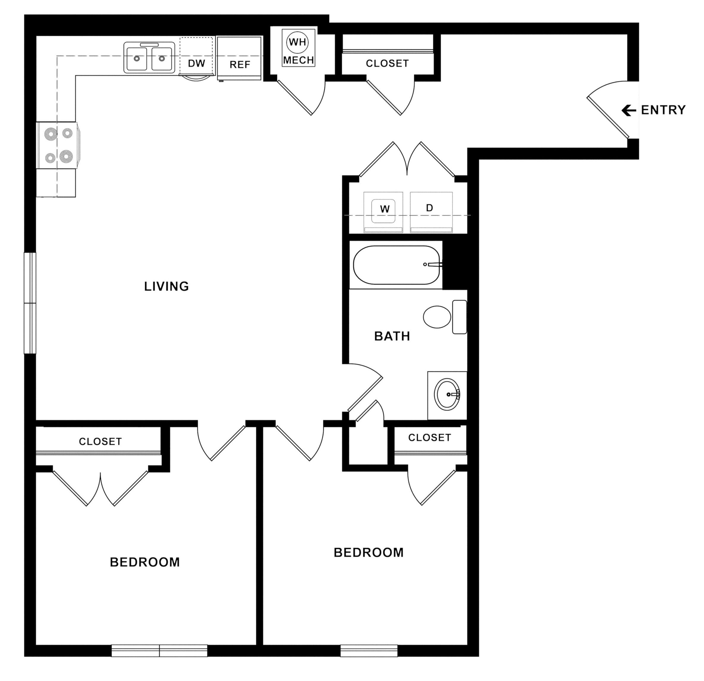 Black Palm floor plan