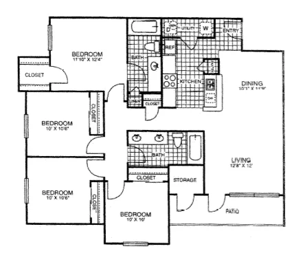 The Peak floor plan