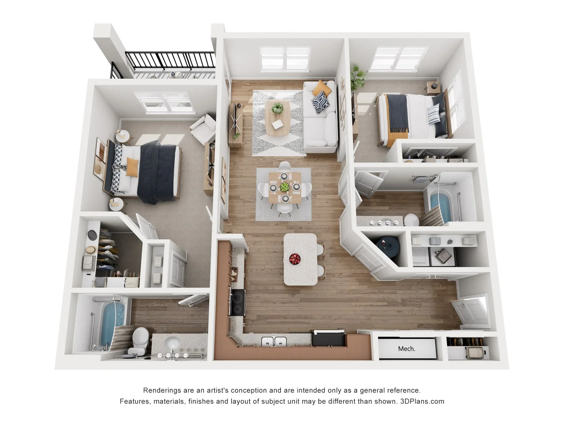 Sojourn Nolensville B6 floor plan