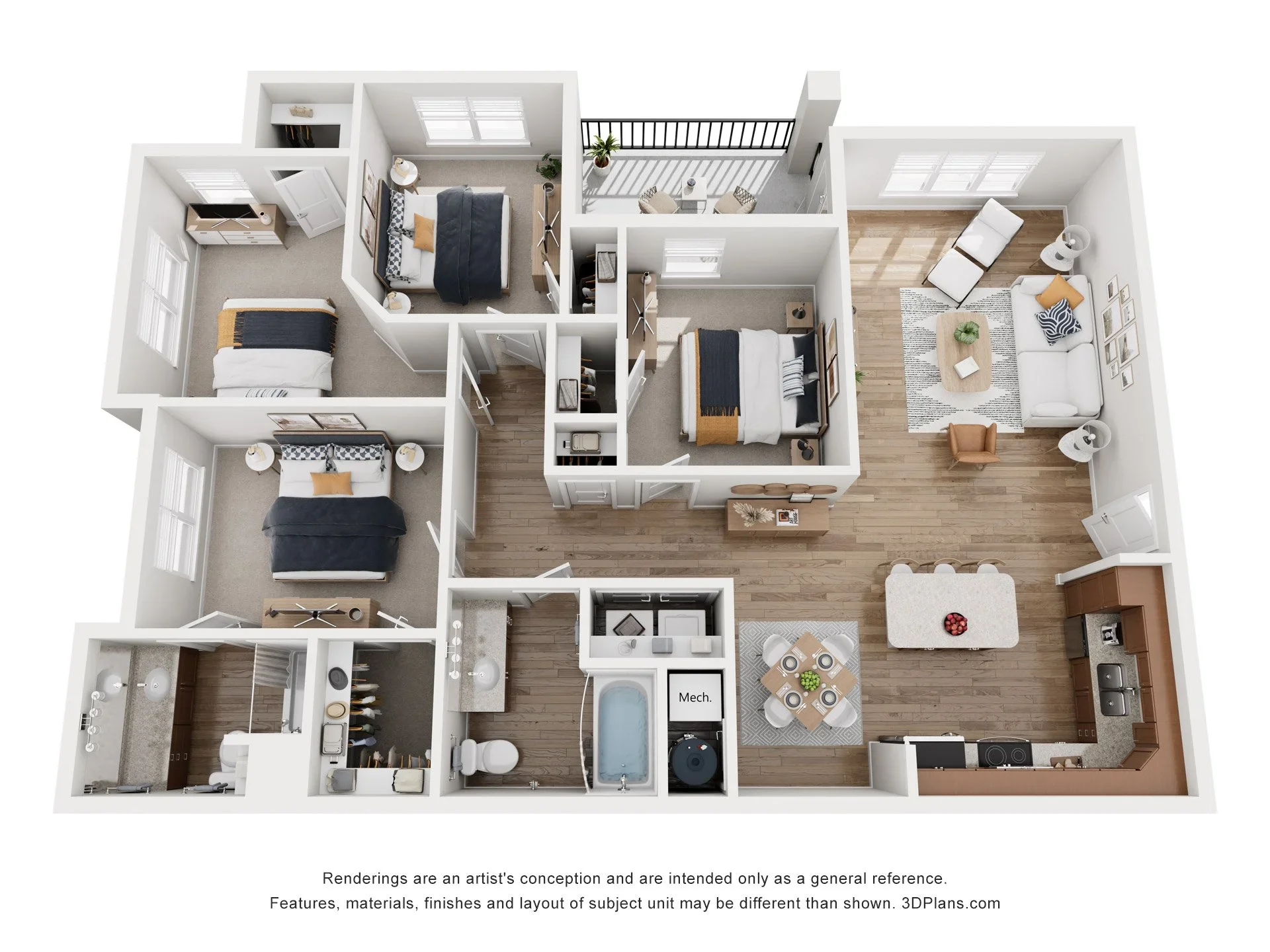 Sojourn Nolensville D1 floor plan