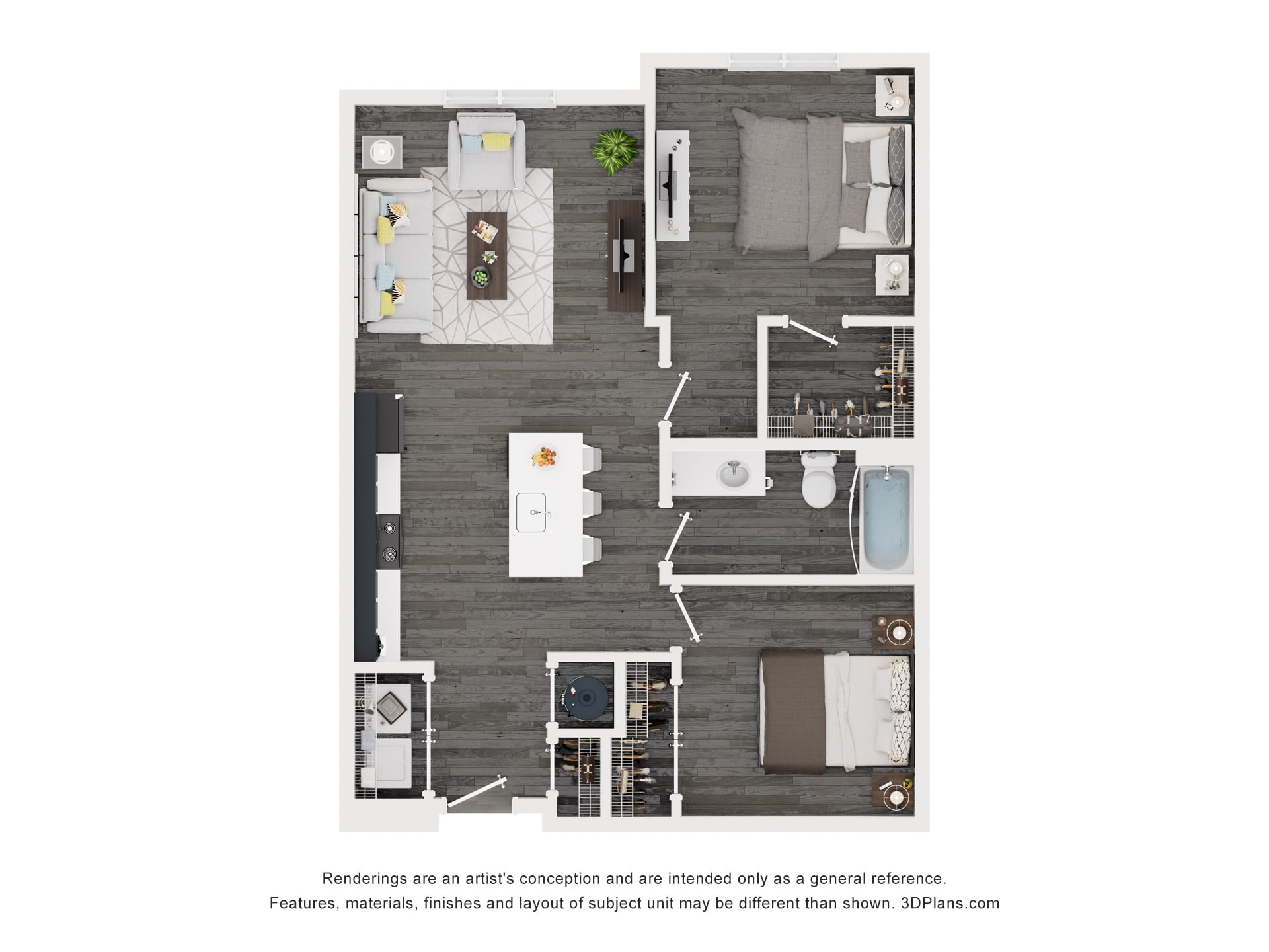 Floor plan 2B