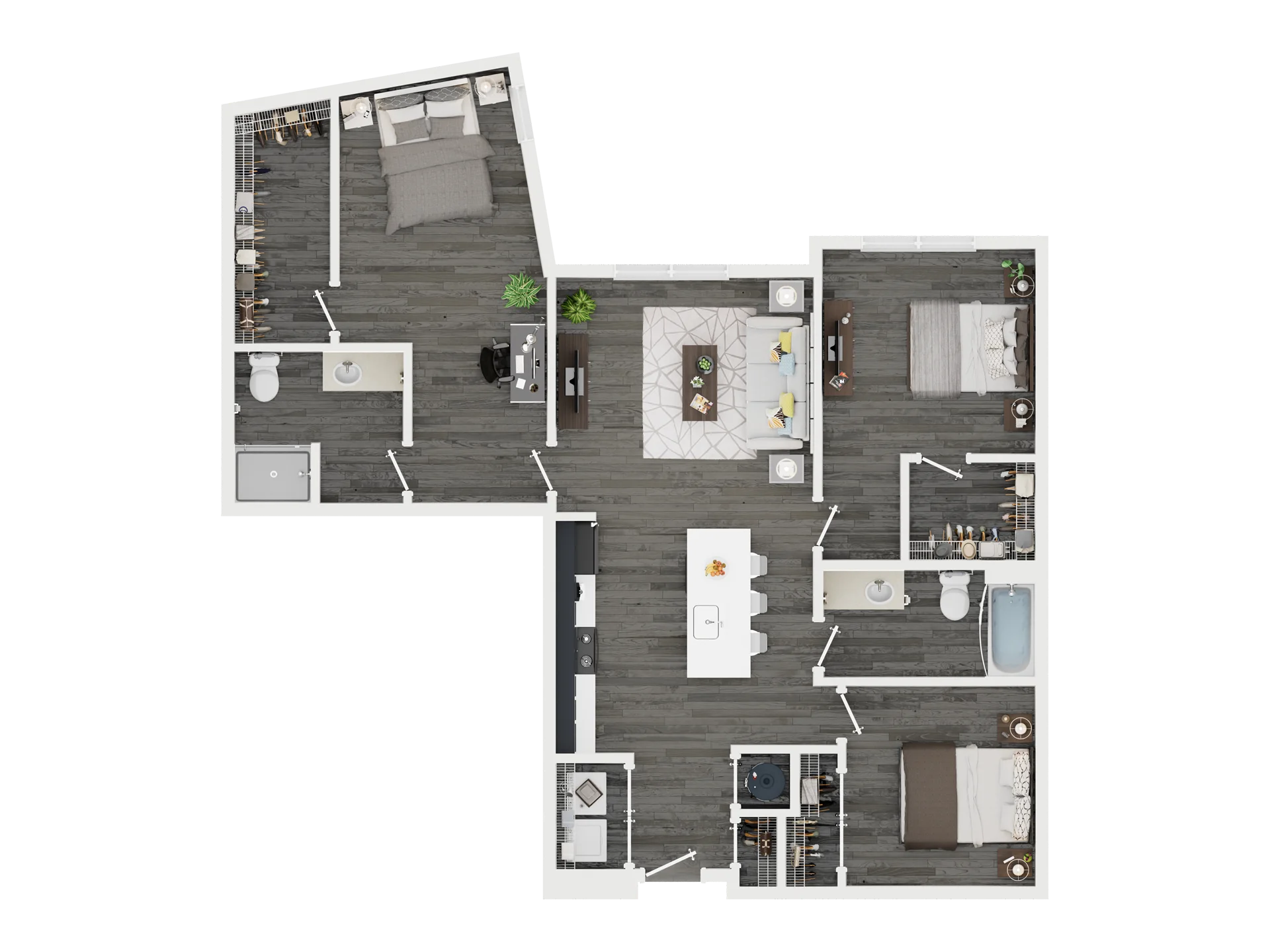 The Walnut floor plan