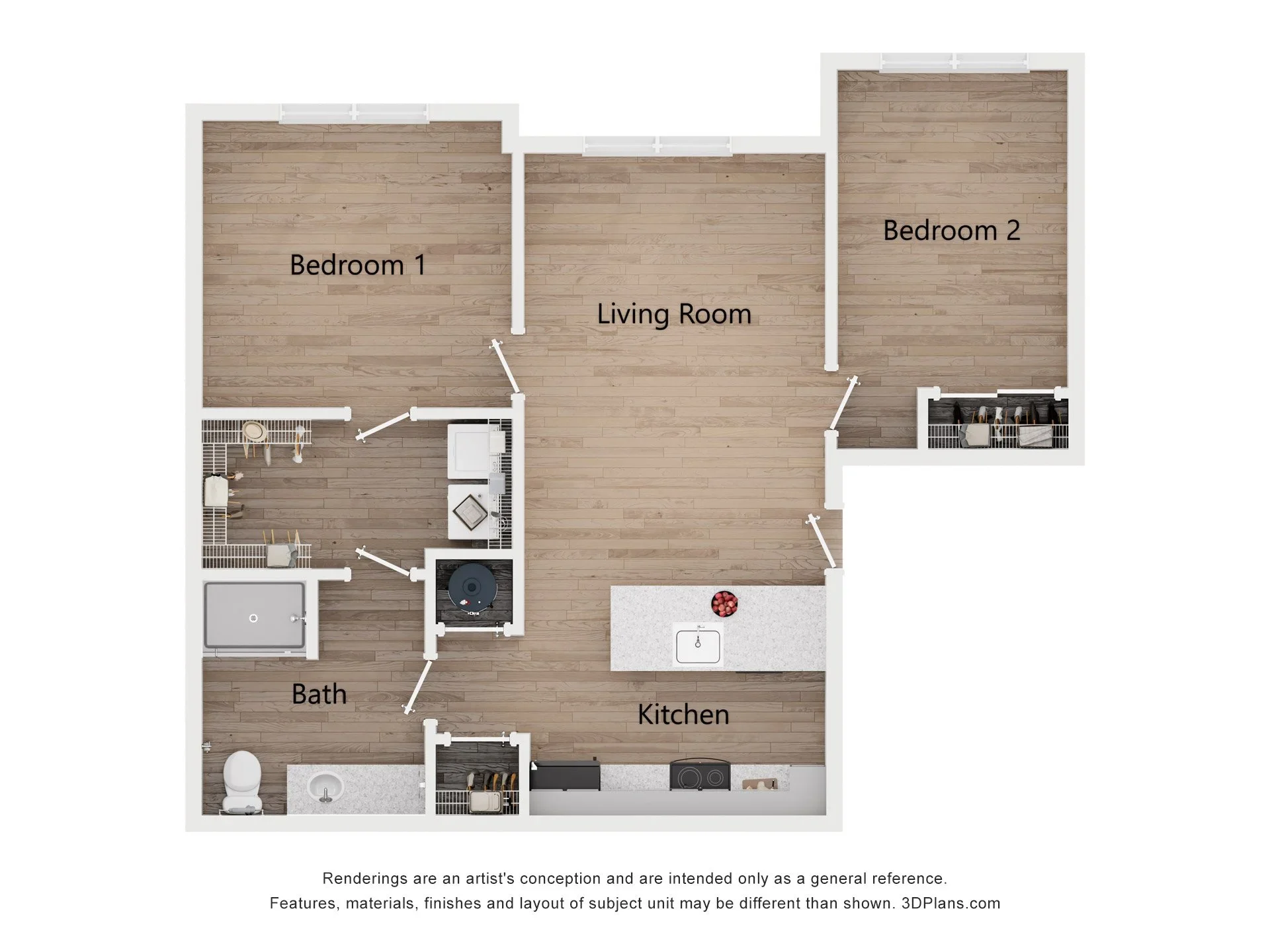 Meadow floor plan diagram