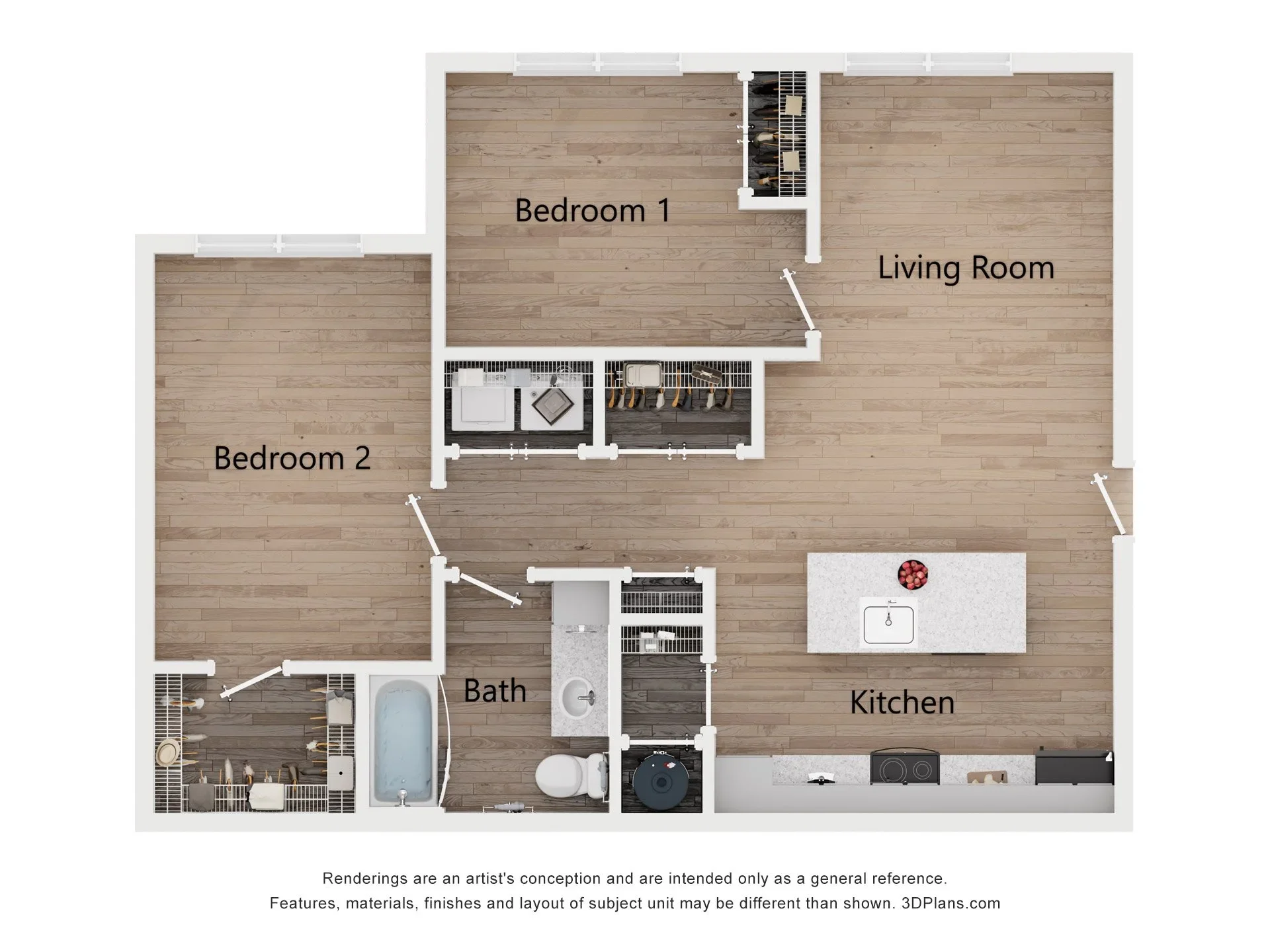 Prairie floor plan diagram