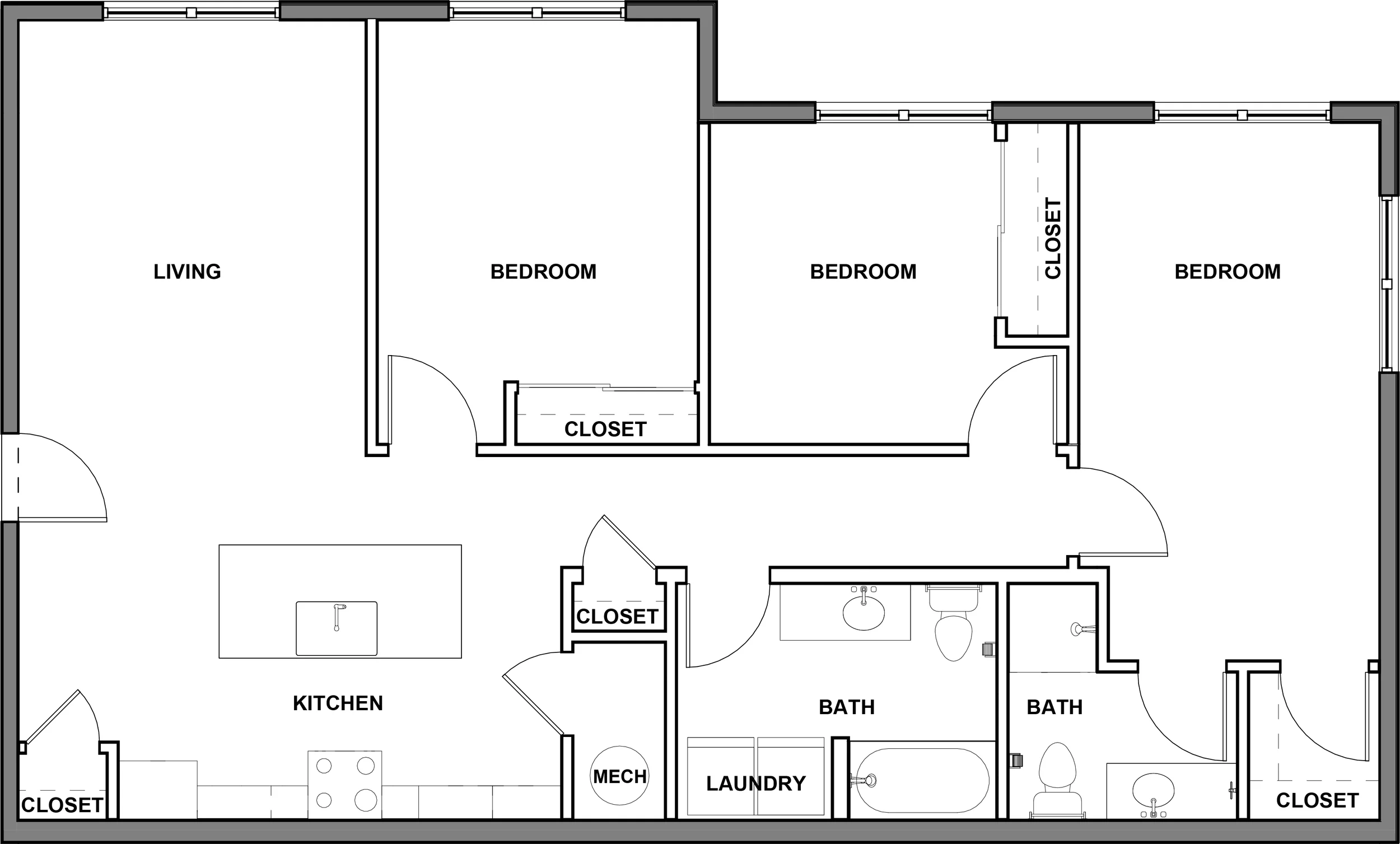 Rexford floor plan diagram