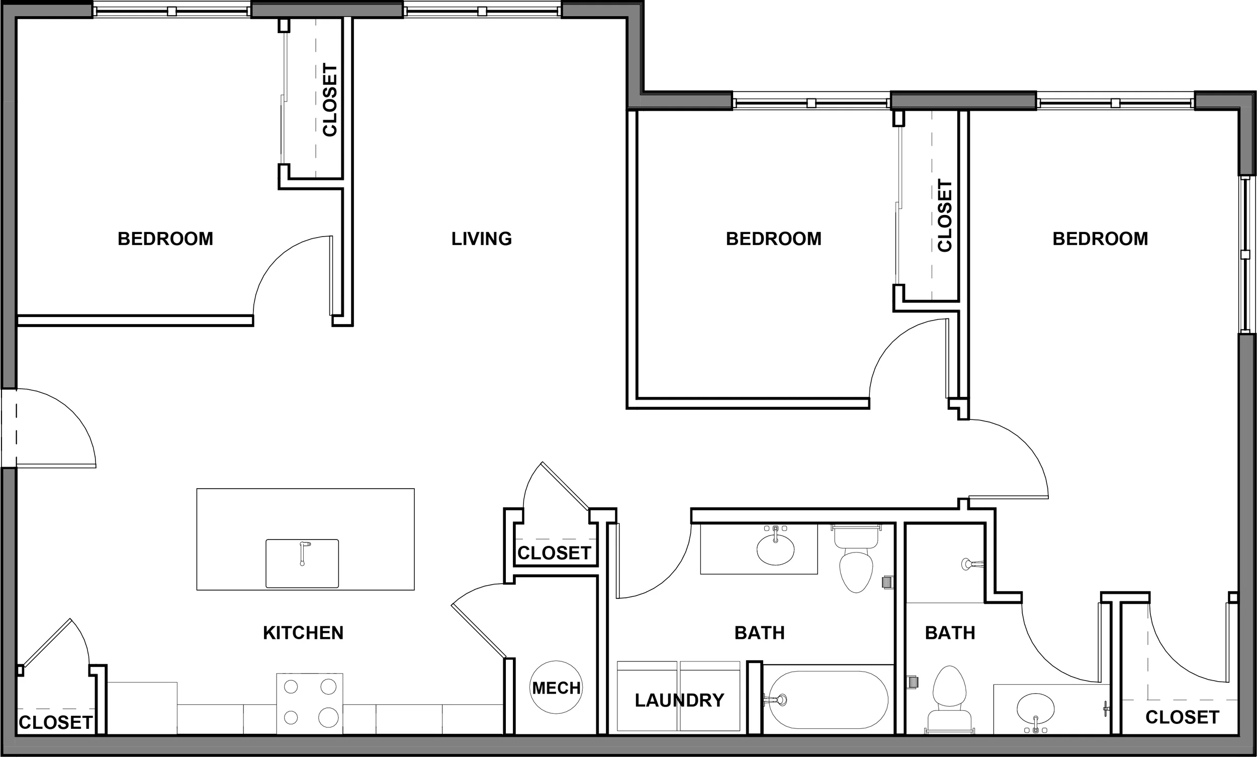 Sinclair floor plan diagram
