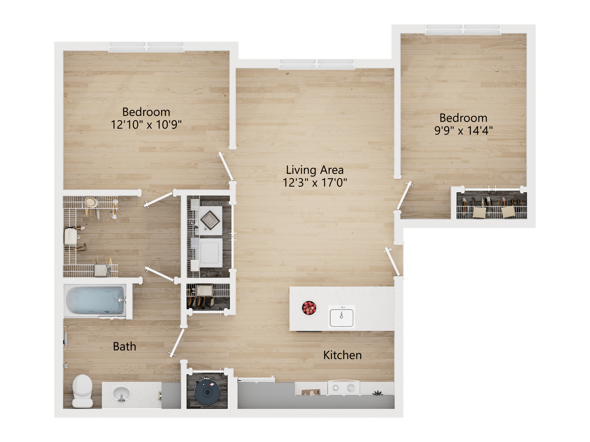 The Shaw floor plan