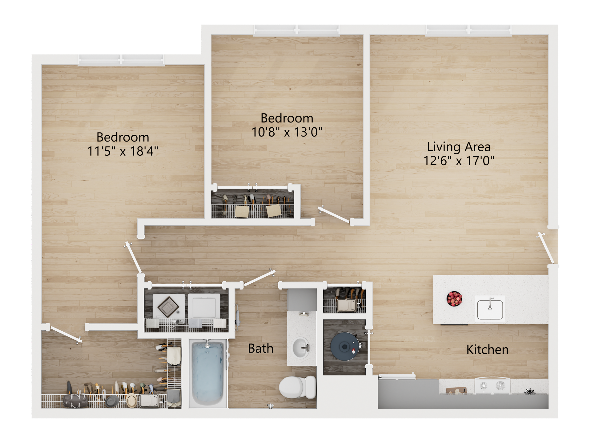The Shelby floor plan