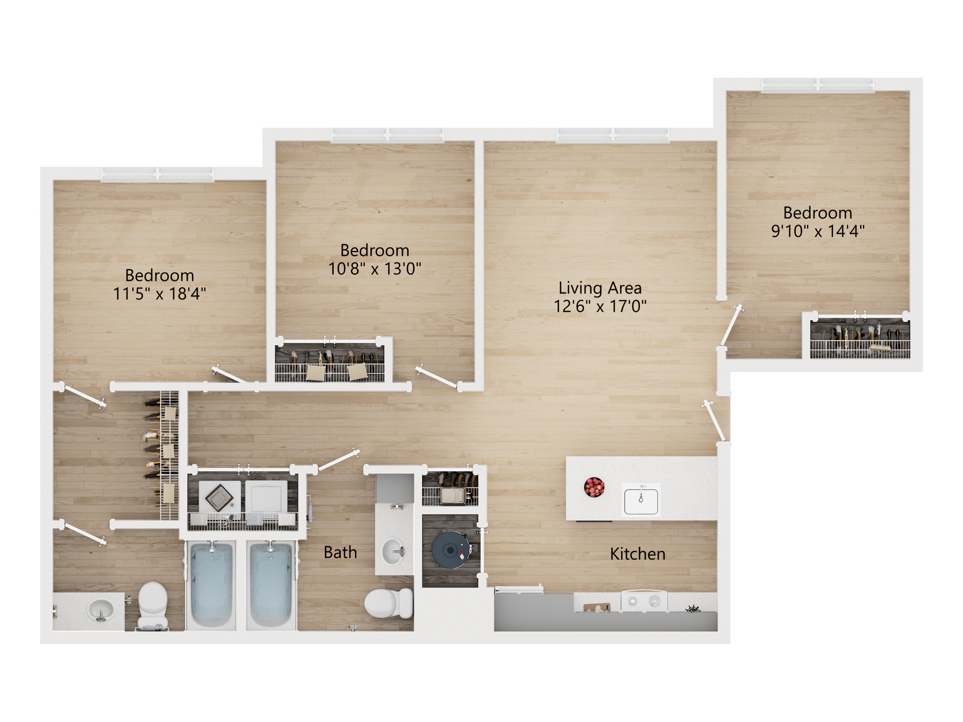 The Webster floor plan