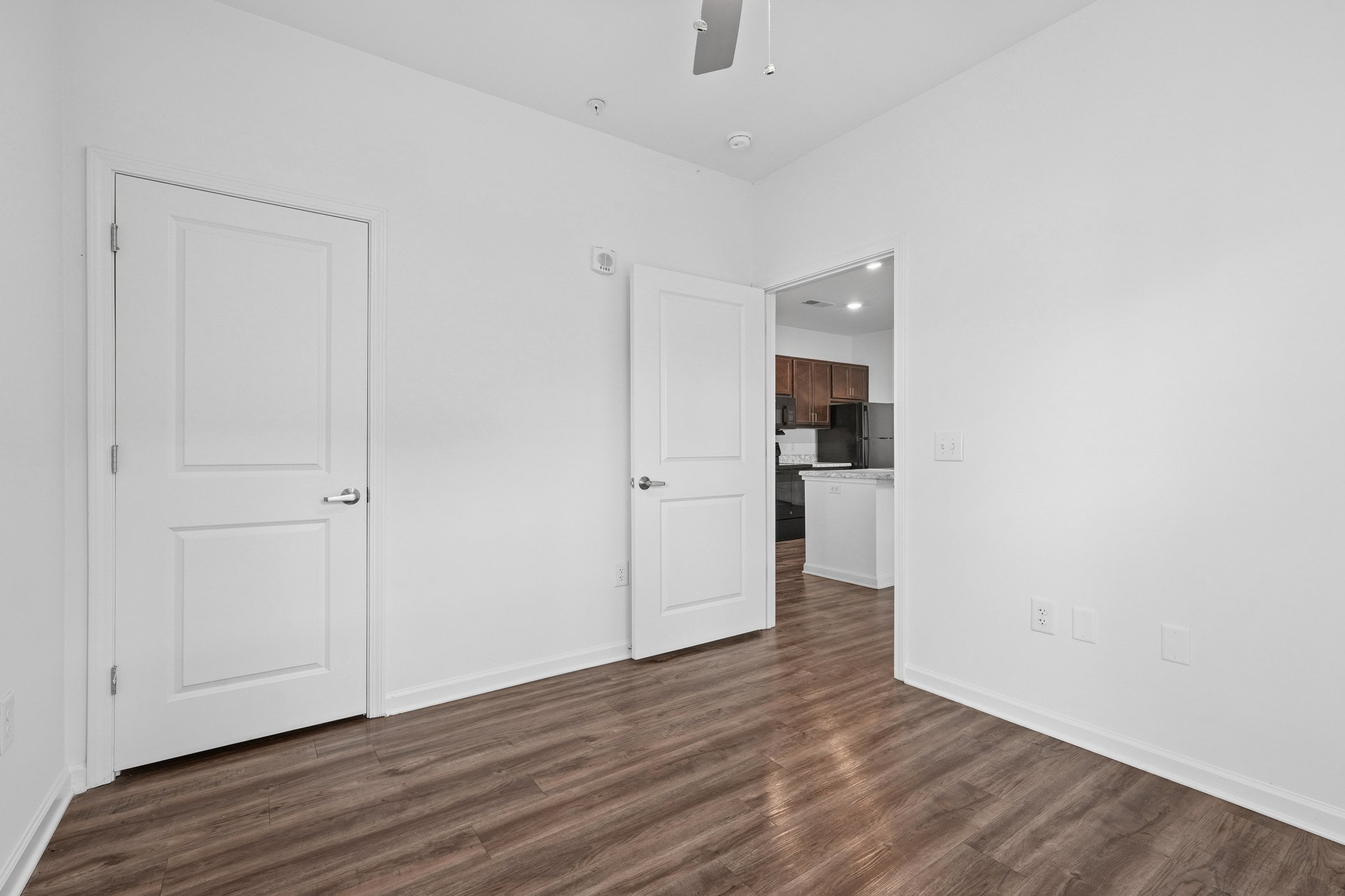 Living room to kitchen