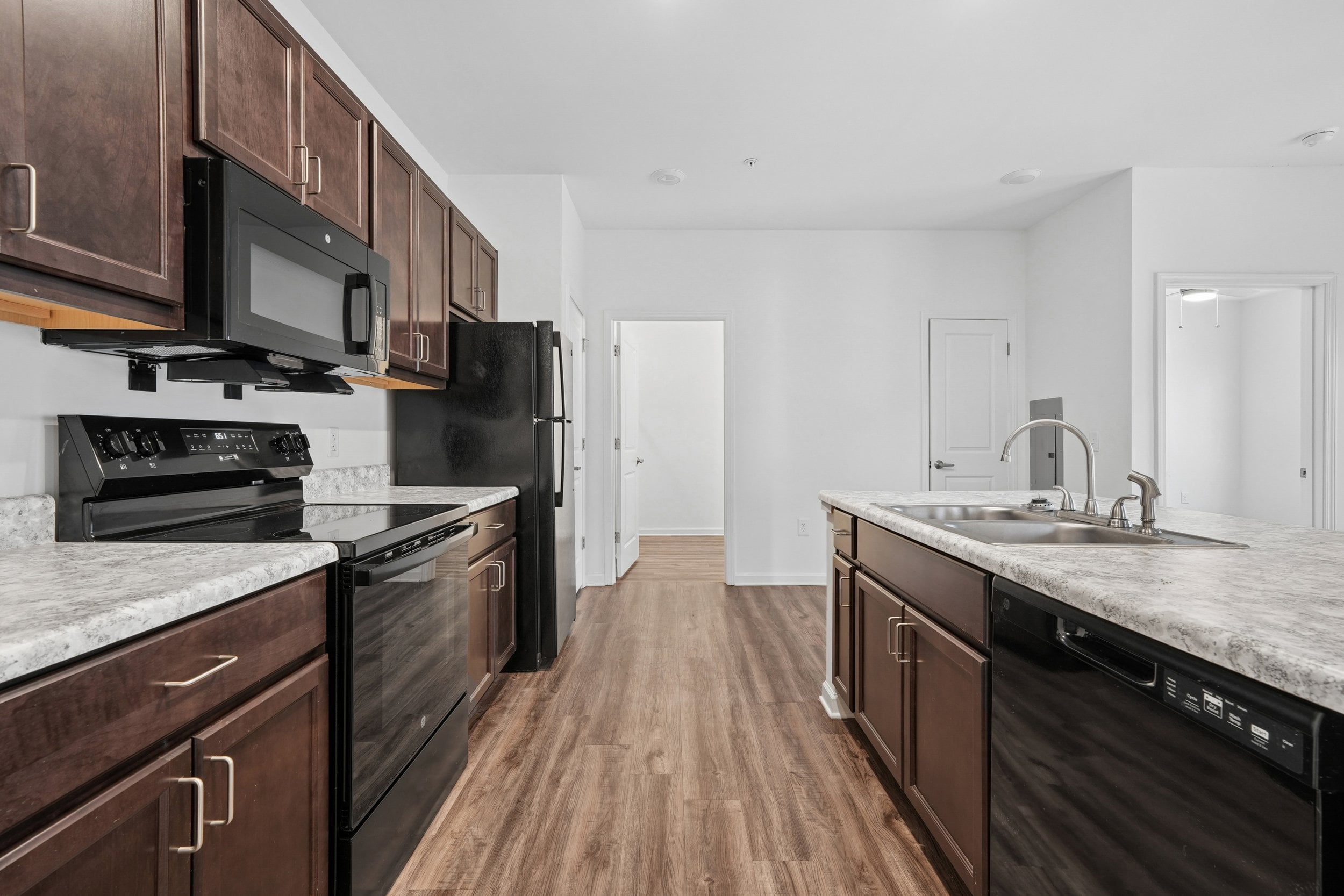 Kitchen with appliances