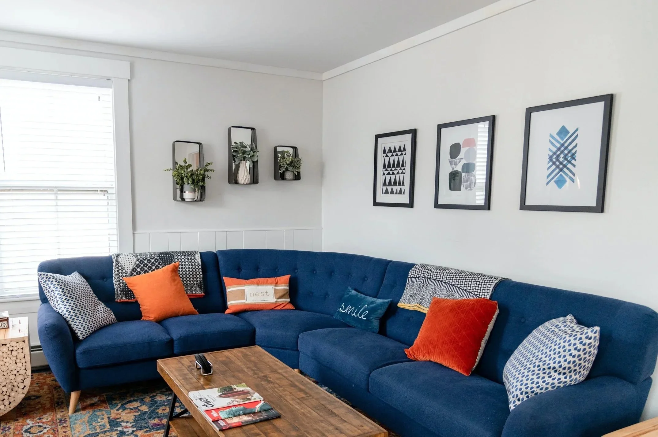 Nobility Court living room