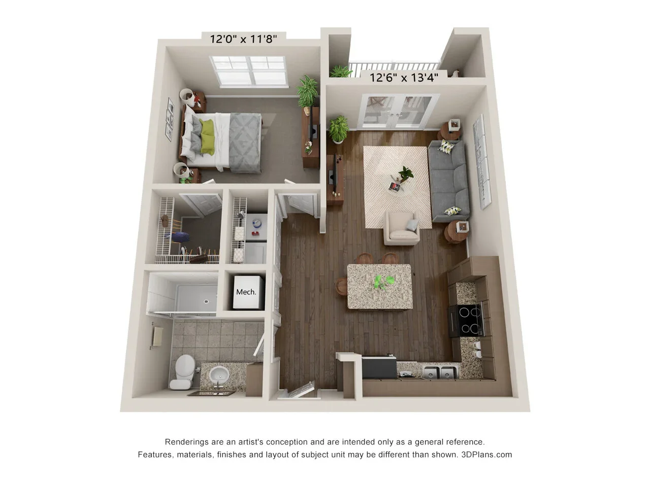 Vintage Northcreek A1 floor plan