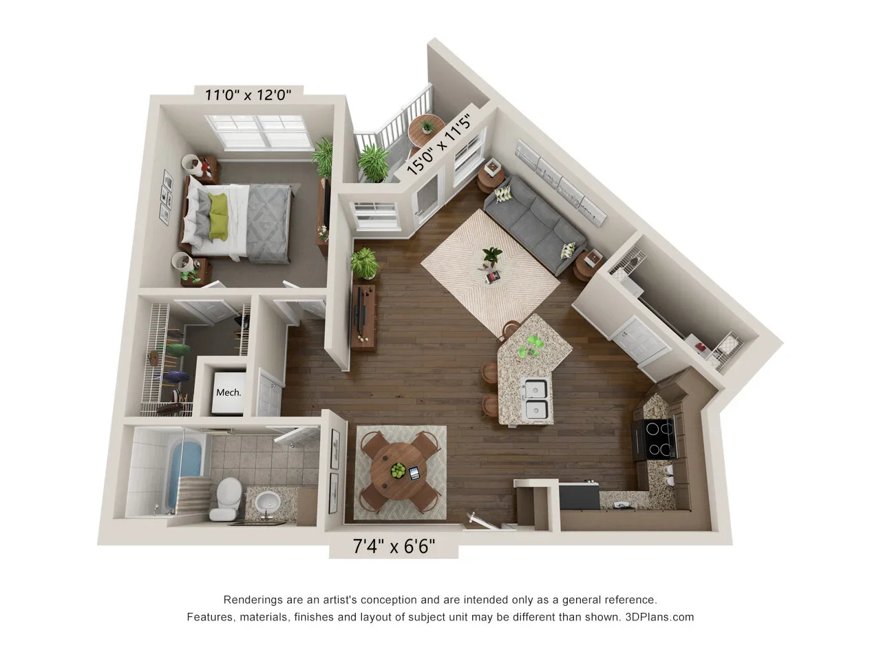 Vintage Northcreek A2 floor plan