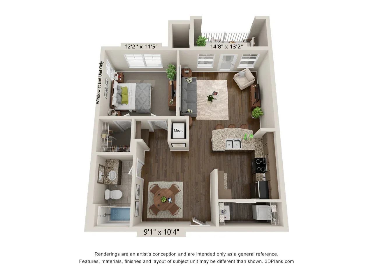 Vintage Northcreek A3 floor plan