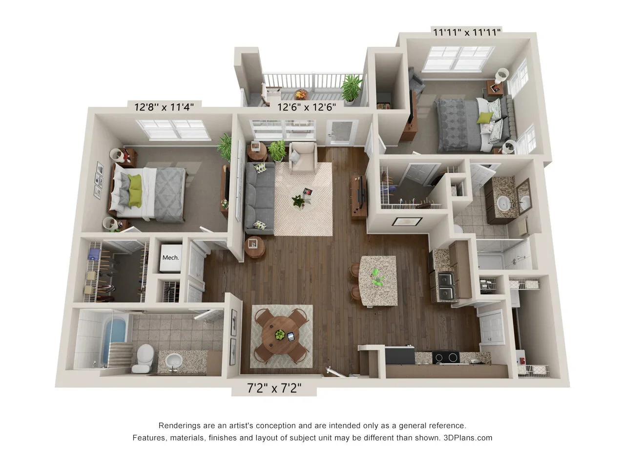 Vintage Northcreek B2 floor plan