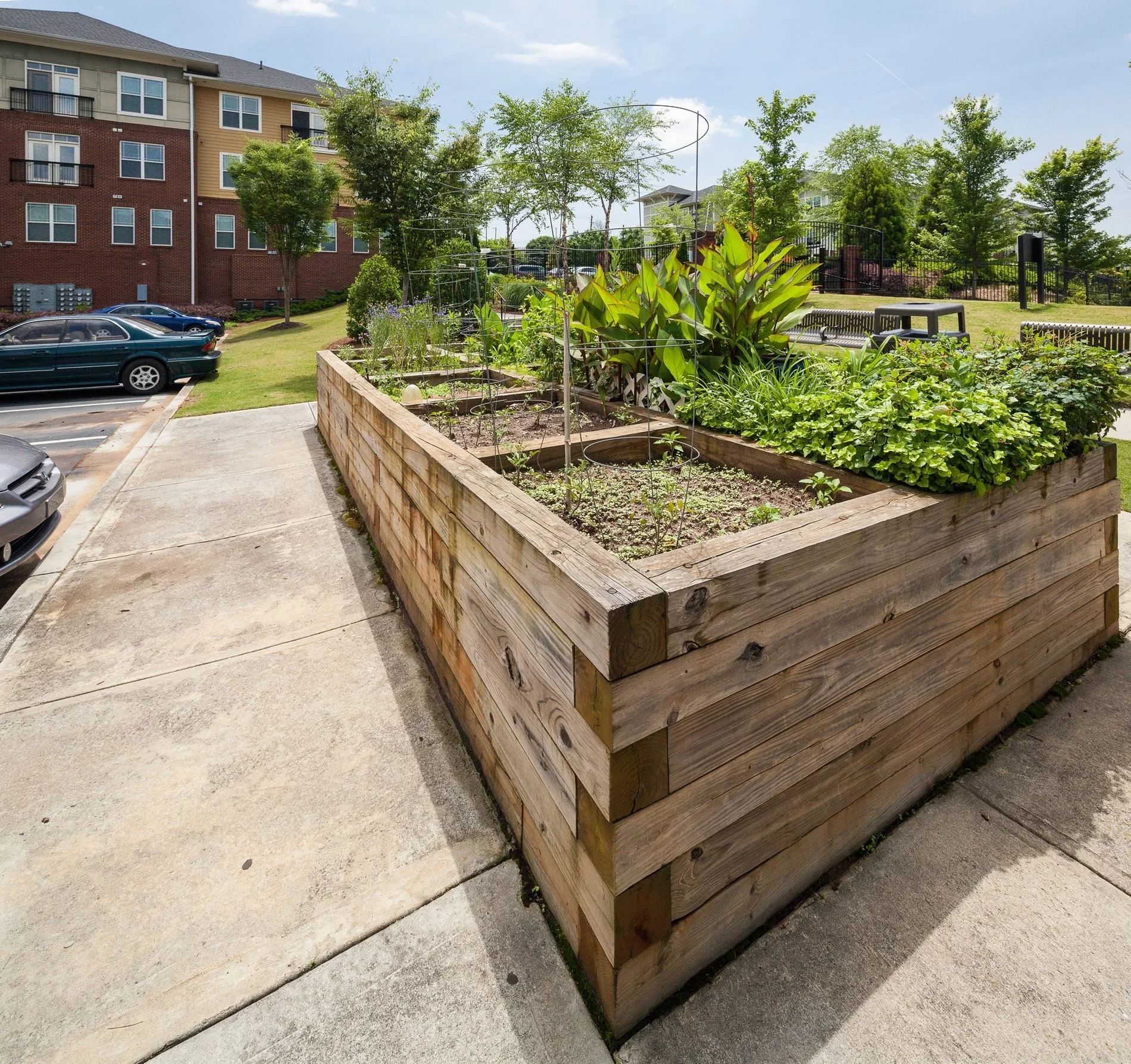 Heritage Station Senior community garden