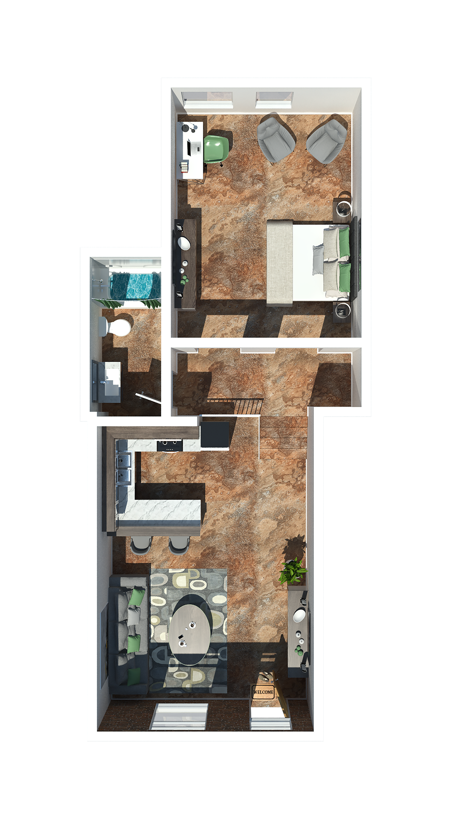 Loft C floor plan