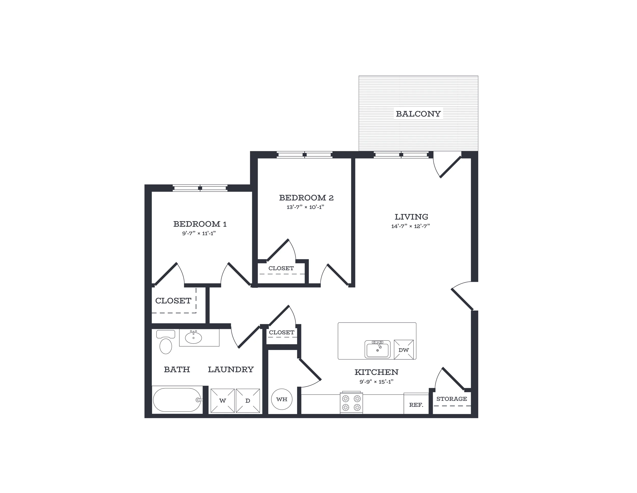 Melody floor plan