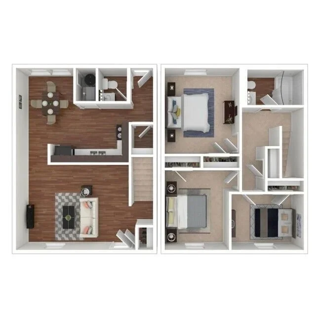 The Post Oak floor plan