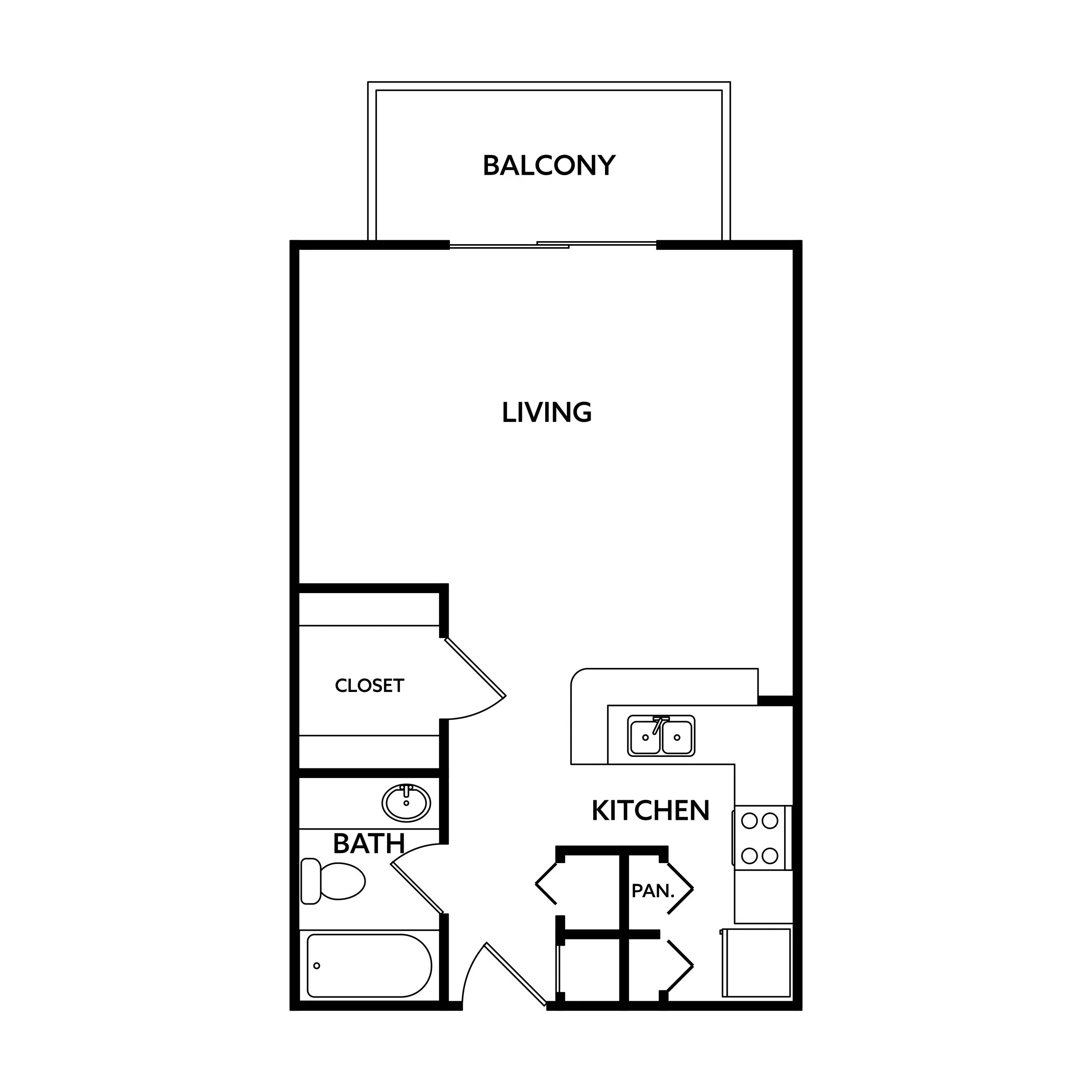 Black Oak floor plan