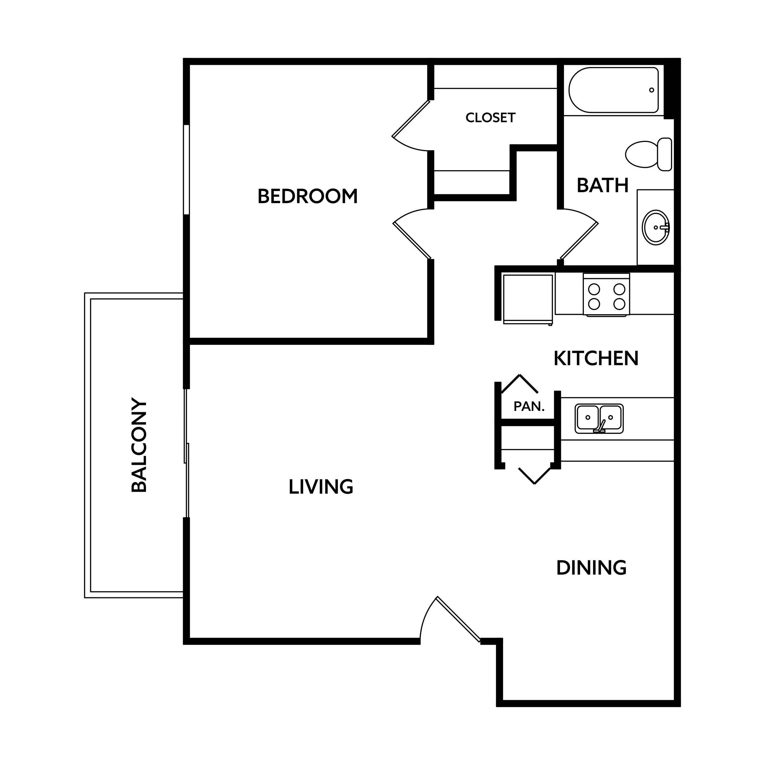 Bur Oak floor plan