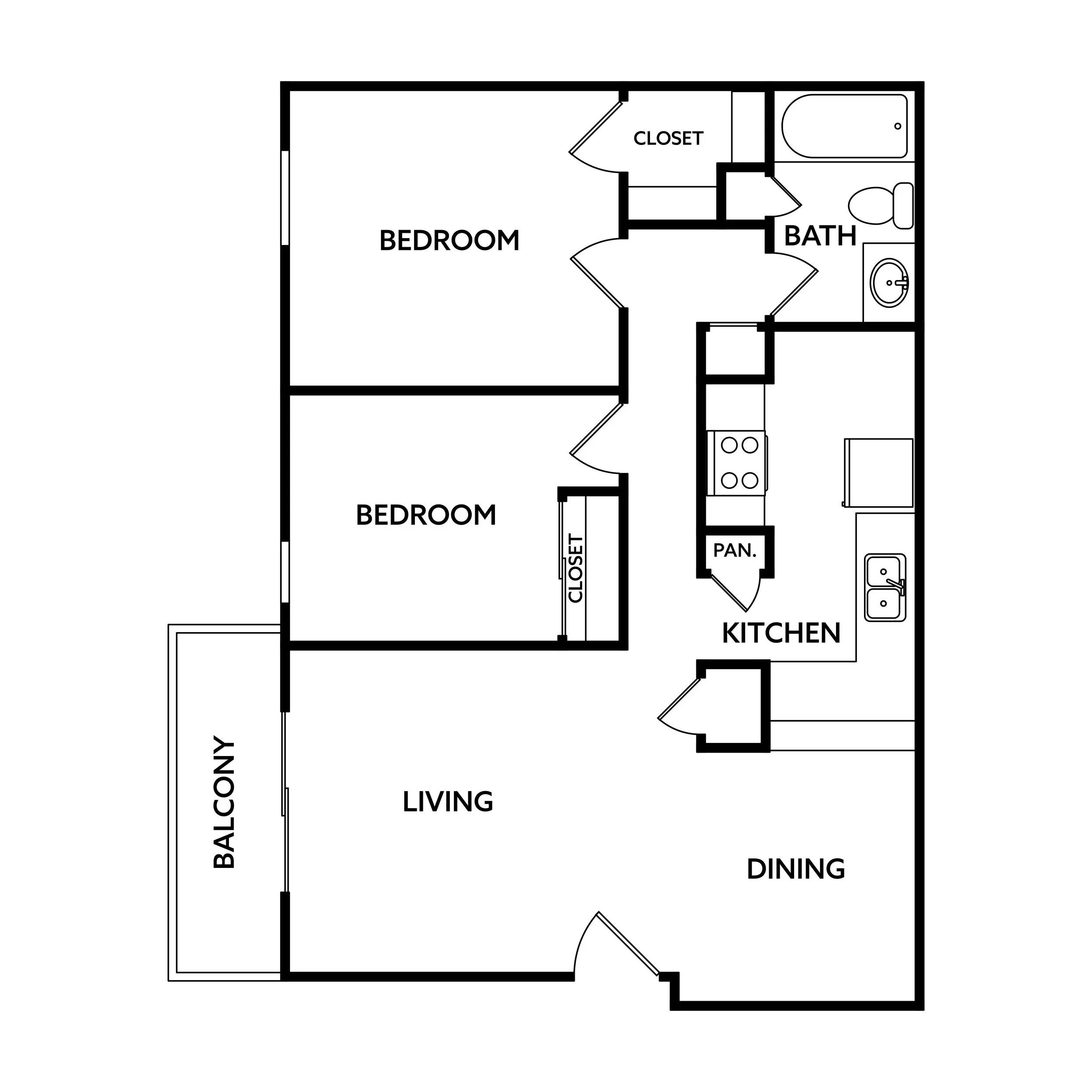 Laurel Oak floor plan