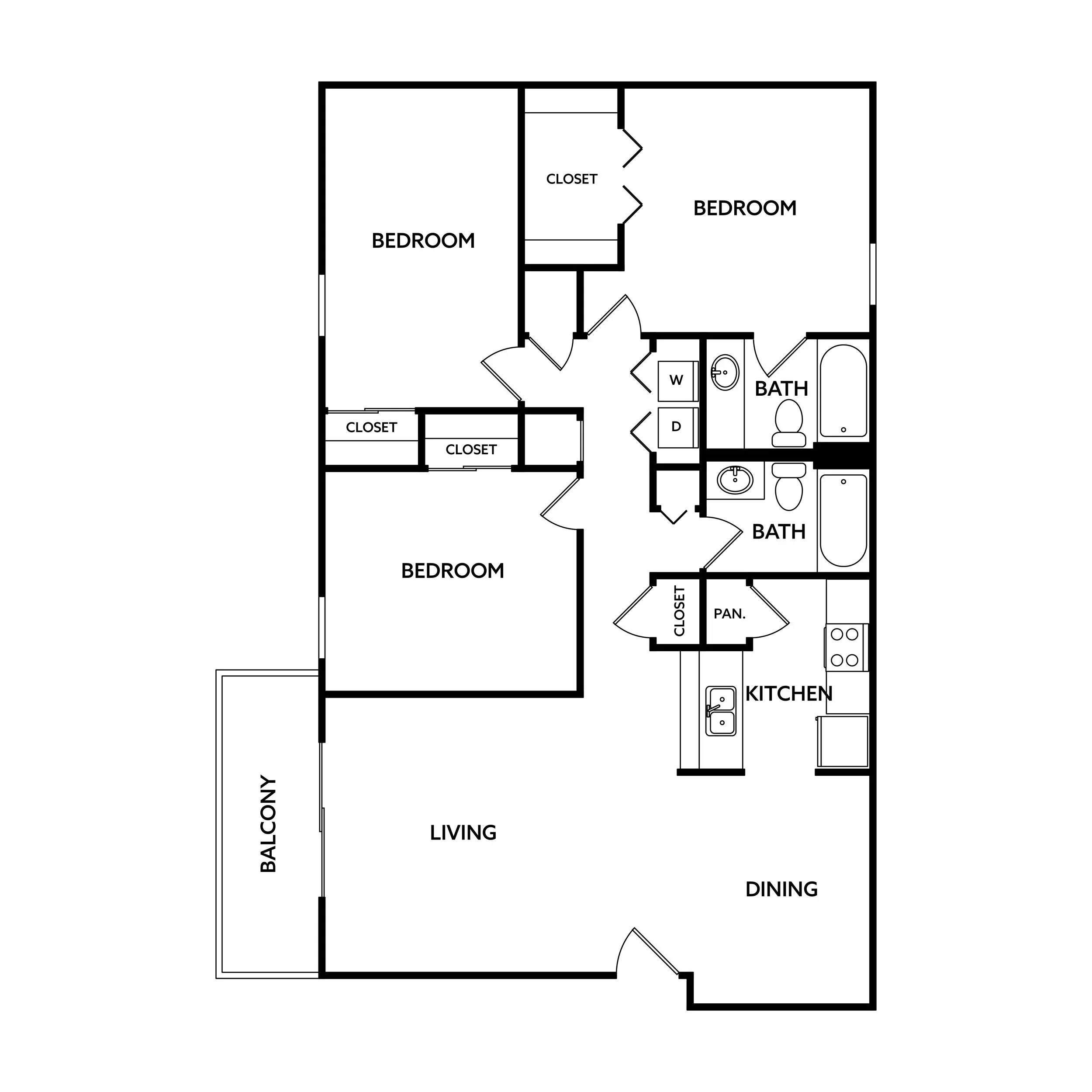 White Oak floor plan