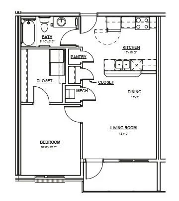 The Bearberry floor plan