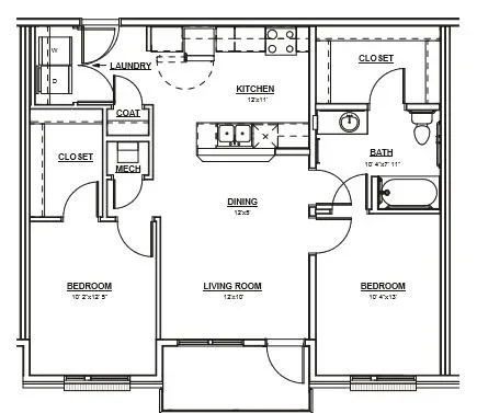 The Aspen floor plan