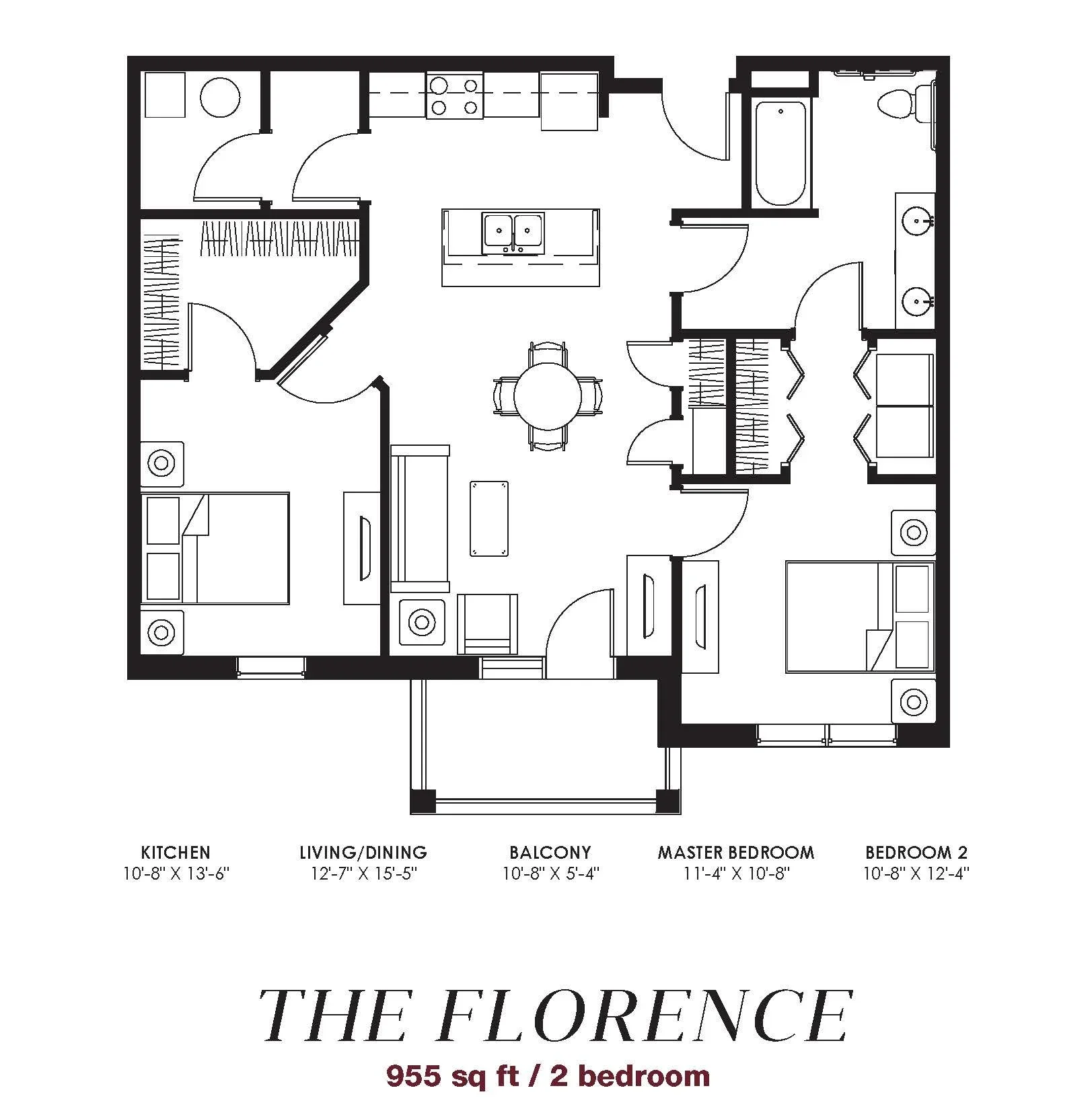 The Florence floor plan