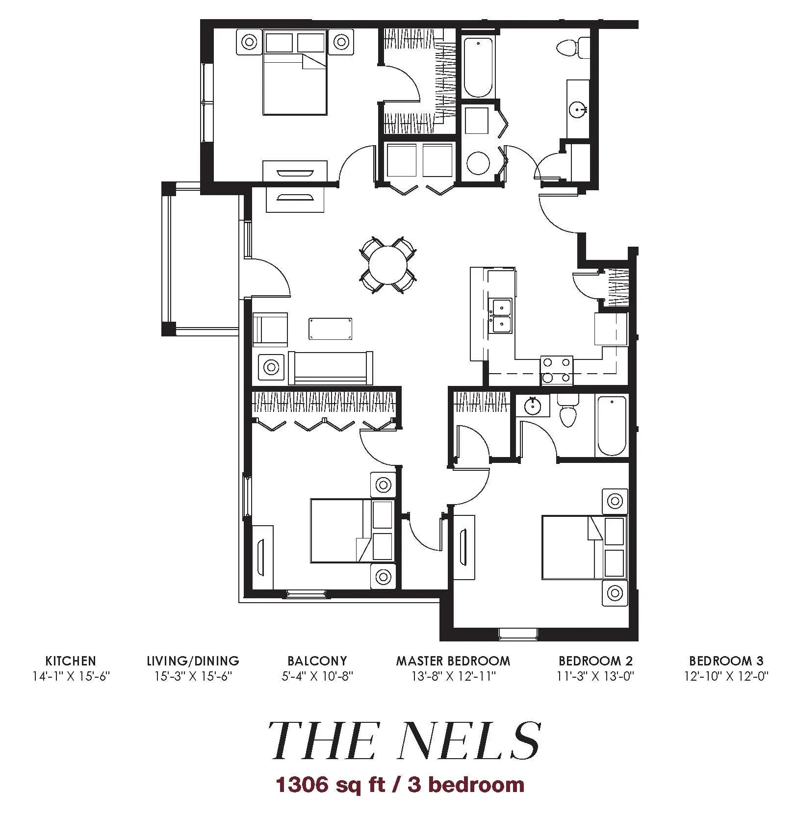 The Nels floor plan