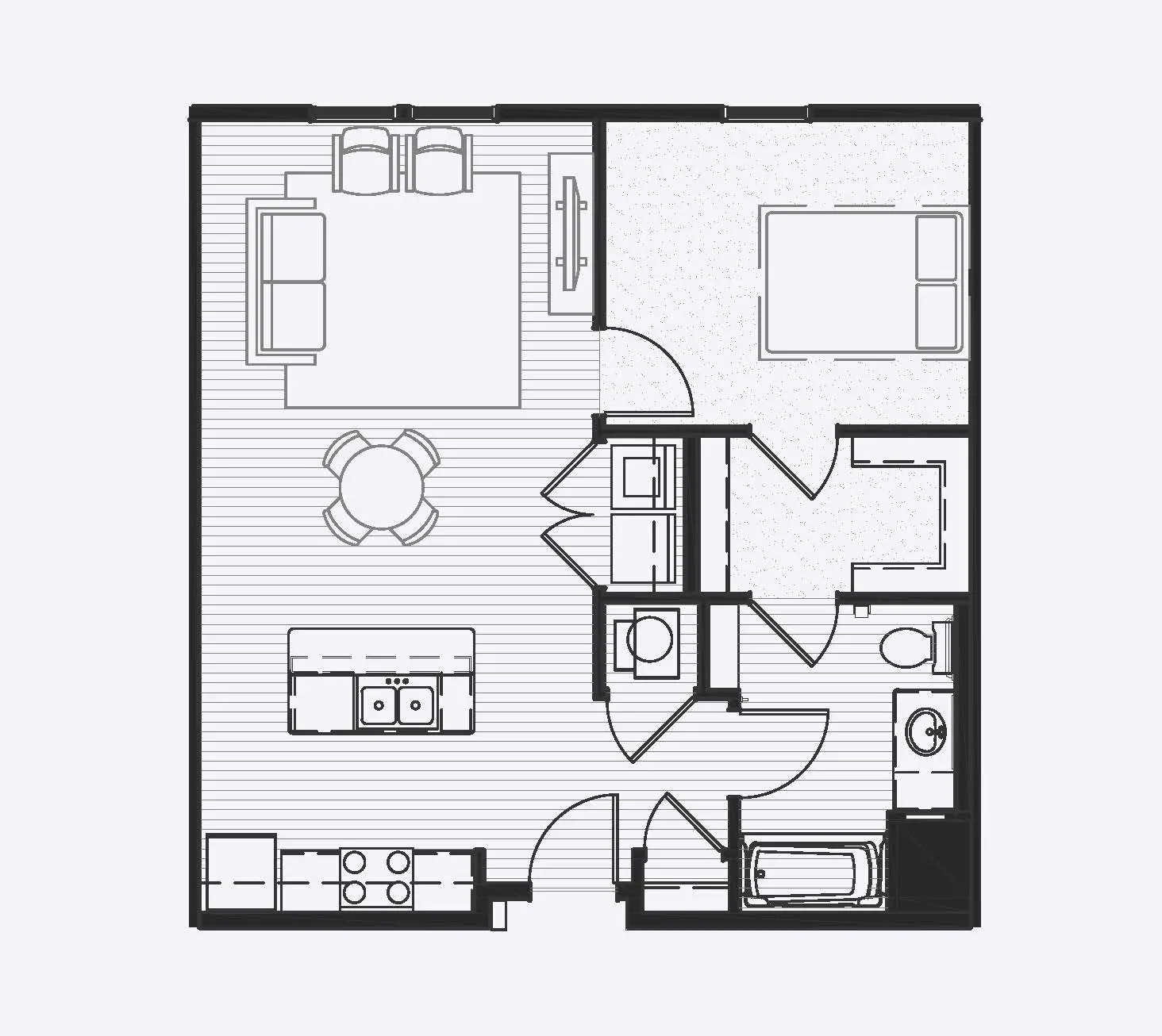 The Hazelnut floor plan