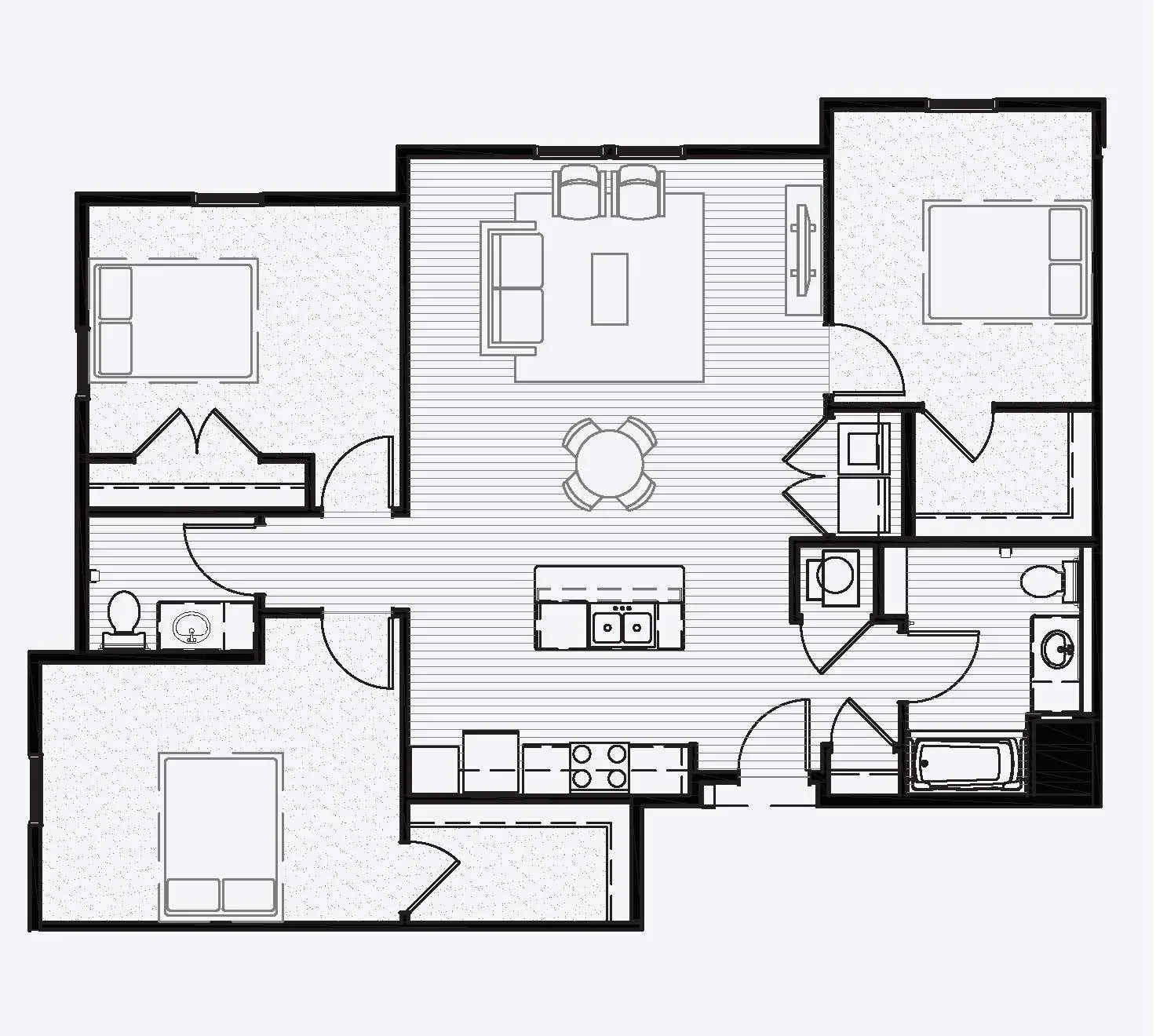 The Tuliptree floor plan