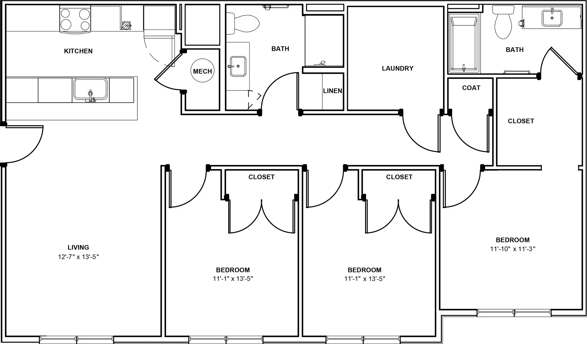 Stable floor plan