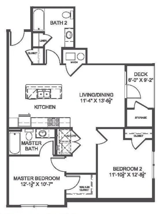 Crosshead floor plan
