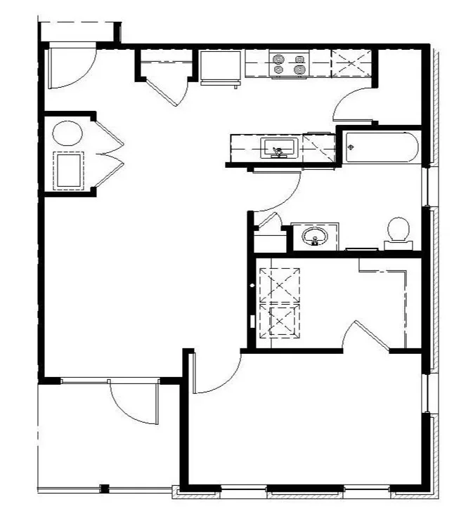 1A floor plan