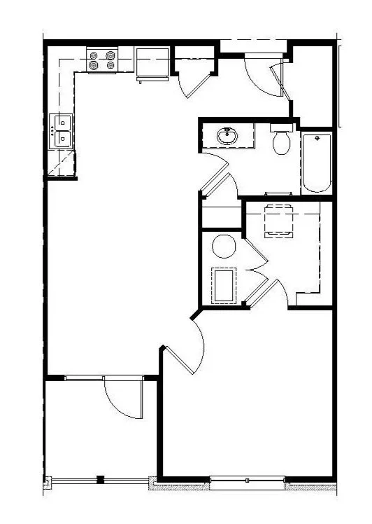 1C floor plan